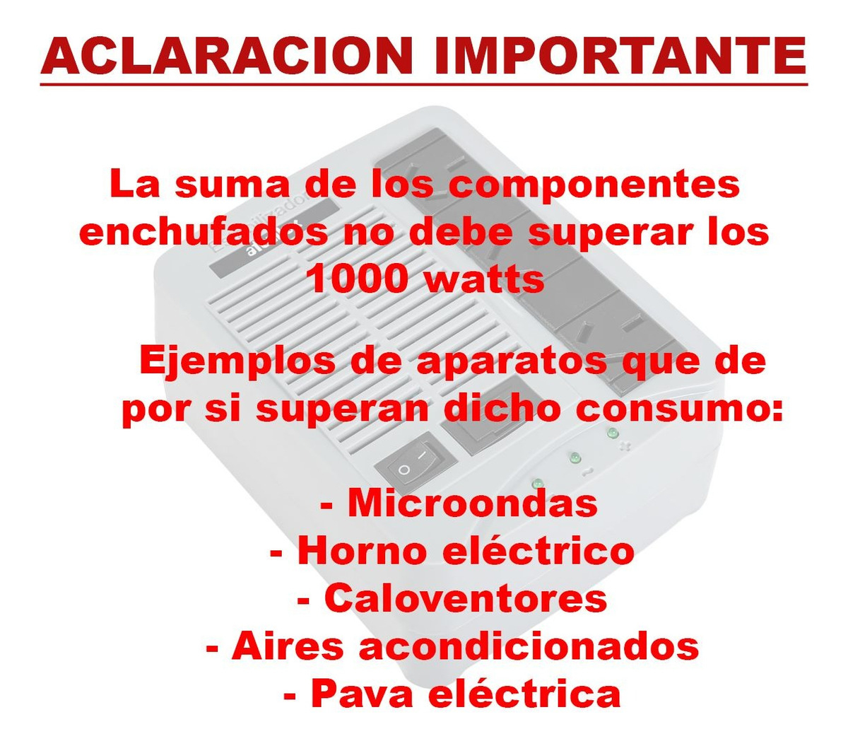 Estabilizador De Tensi N Atomlux Linea H H H Va Entrada Y