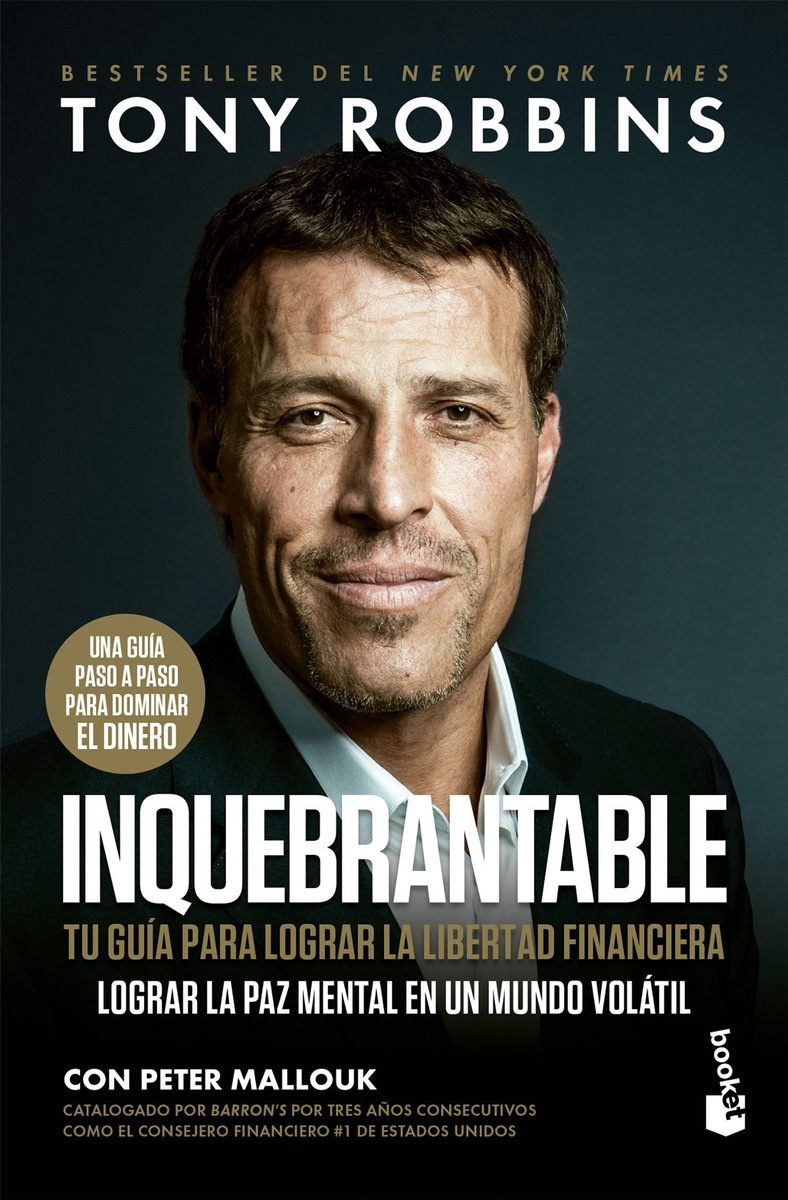 Inquebrantable de Tony Robbins Editorial Booket tapa blanda edición