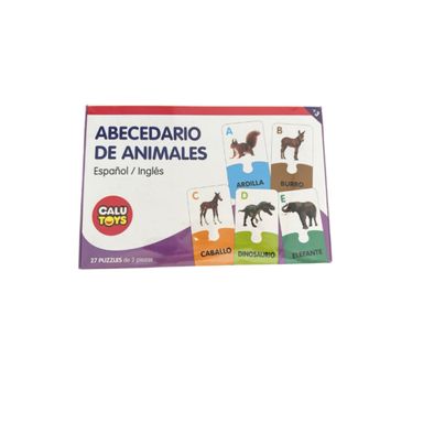 Abecedario de animales español-ingles - 05041