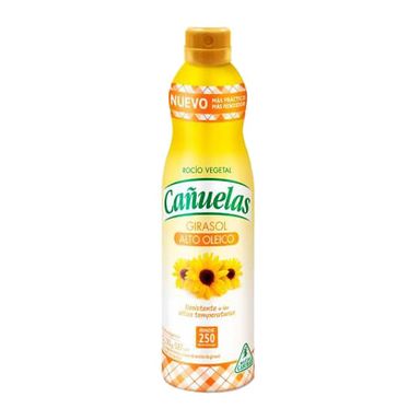 Aceite girasol Cañuelas rocio vegetal aerosol 150 cc