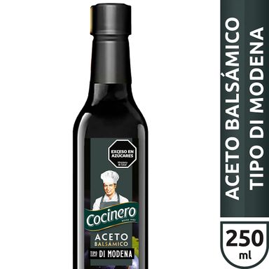 Aceto Balsámico Cocinero 250 Cc
