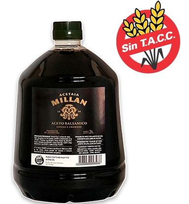 Aceto balsámico en reducción Millan en botella sin TACC 2 L