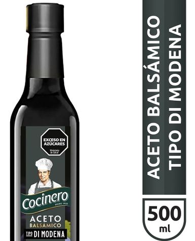 Aceto Balsámico Tipo Modena Cocinero Pet X 500 Cc