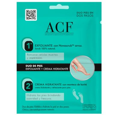ACF Duo De Pies En Dos Pasos (Exfoliante 7 g + Crema Hidratante 7 g)