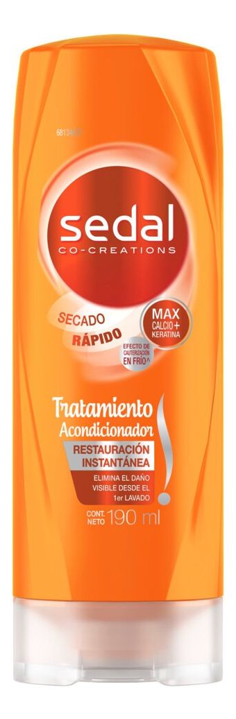 Acondicionador Sedal Co-Creations Restauración Instantánea en botella de 190mL por 1 unidad