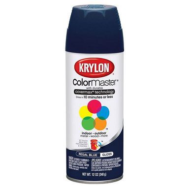 Aerosol Azul Real Brillante 340 Grs ColorMaster Krylon