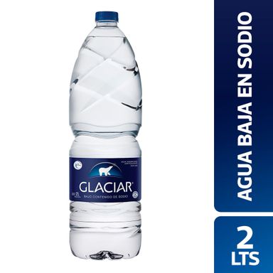 Agua Baja En Sodio Sin Gas Glaciar 2 Lt