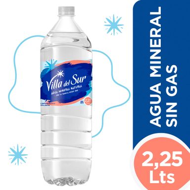 Agua Mineral Sin Gas Villa Del Sur 2,25 Lt