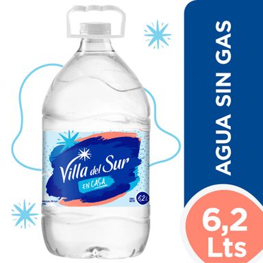 Agua Villa Del Sur Sin Gas Bidon 6.2 L