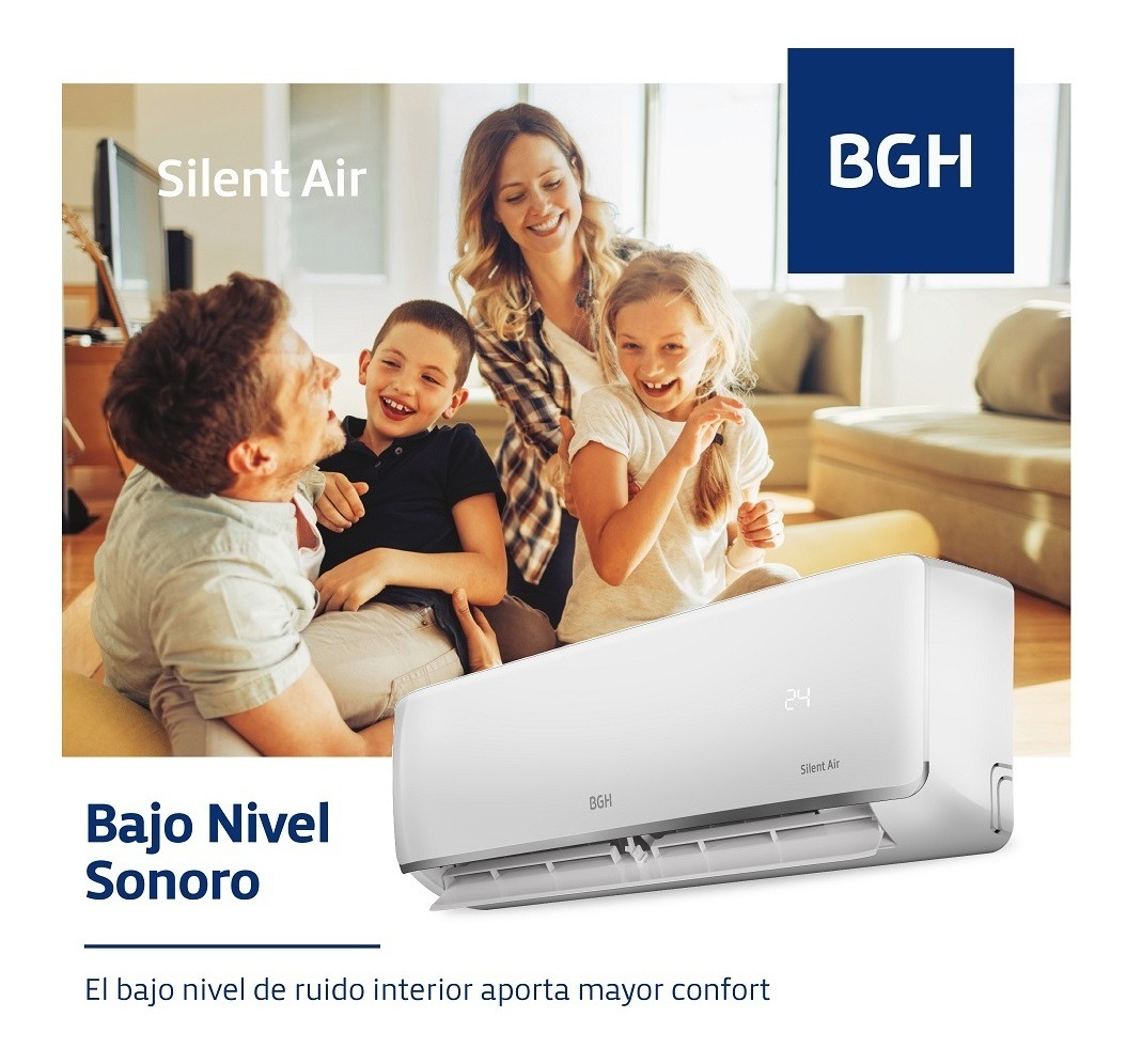 Aire Acondicionado Bgh Split Fríocalor 2300 Frigorías Blanco 220v Bs26wcat En Precialo A Gas 0156