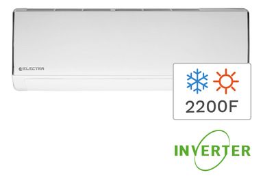 Aire Acondicionado Electra Trend Inverter Split Frío/calor 2236 Frigorías Entrdi26tc Color Blanco