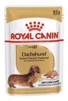 Alimento Royal Canin Breed Health Nutrition Dachshund para perro adulto de raza mini y pequeña sabor mix en sobre de 85 g