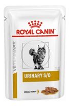 Royal Canin Veterinary Diet Urinary S/O alimento para gato adulto sabor mix en sobre de 85gr