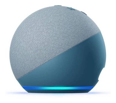 Amazon Echo Dot 4th Gen con asistente virtual Alexa twilight blue 110/220V