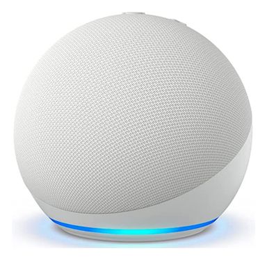 Amazon Echo Dot 5th Gen con asistente virtual Alexa Glacier White 110V/240V sin reloj