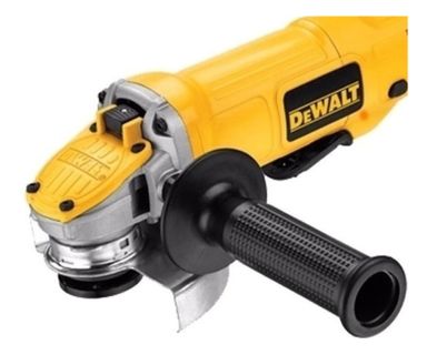 Miniamoladora angular DeWalt Esmerilhadeira Angular DWE4120 Dwe4120 de 50 Hz/60 Hz color amarillo 900 W 220 V + accesorio