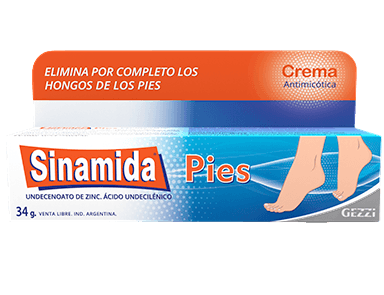 Antimicótico Sinamida Pies Hongos Pie de Atleta Crema 34g