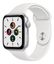 Apple Watch SE (GPS, 44mm) - Caja de aluminio color plata - Correa deportiva Blanca