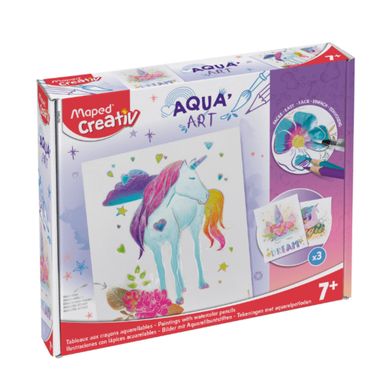 Aqua Art Acuarelas Unicornio Maped 907048