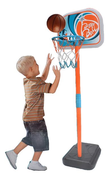 Aro De Básquet Infantil Con Pie Deportivo Con Pelota Y Red