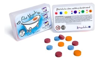 Pastillas De Baño Arrugadedos Multicolor 18 Unidades Edad 2-4 Años