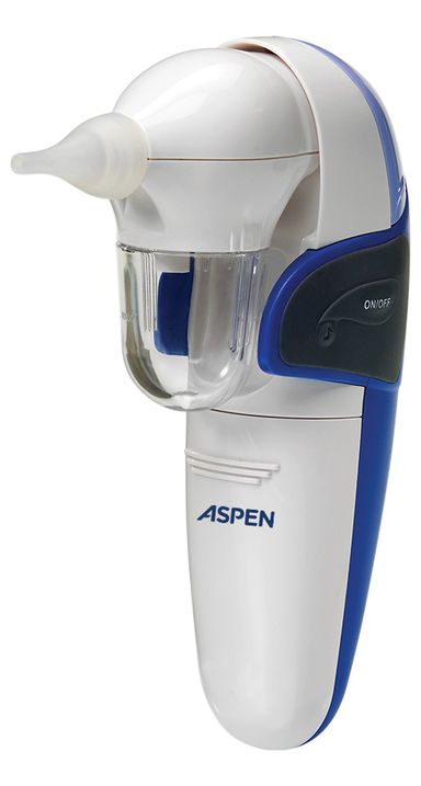 Aspirador Nasal Automátic Aspen Delfín ANM12 12 Melodías Saca Moco Color Blanco