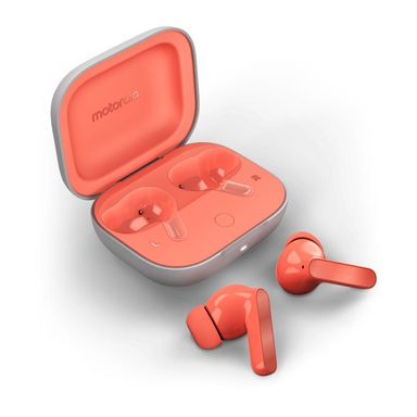 Auriculares Inalambricos Motorola PG38C06195 Buds Tws Peach Pink