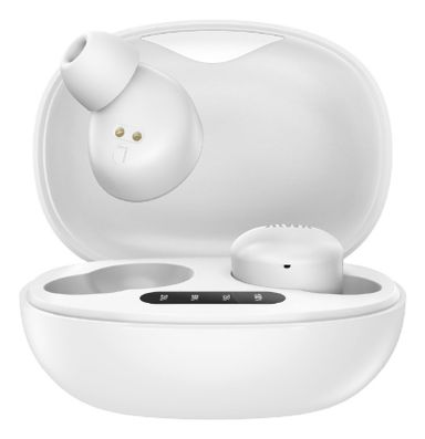 Auriculares Aiwa In-ear Inalámbrico Bluetooth Color Blanco TWA-90B