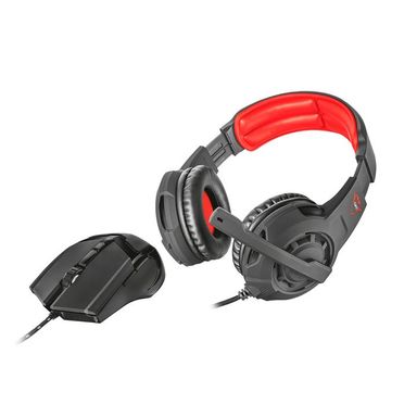 Auriculares con microfonot & Mouse Gaming  GXT 784 TRUST (21472) Gris