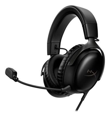 Auriculares Gamer Hyperx Cloud Iii Black Pc Playstation Xbox Negro
