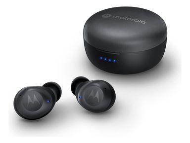 Auriculares In-ear Inalámbricos Motorola Moto Buds 270 Anc Color Negro cancela ruidos