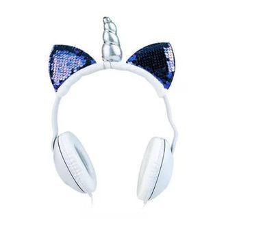 Auriculares Vincha Noga Unicorn Manos Libres Celular Tablet Celeste