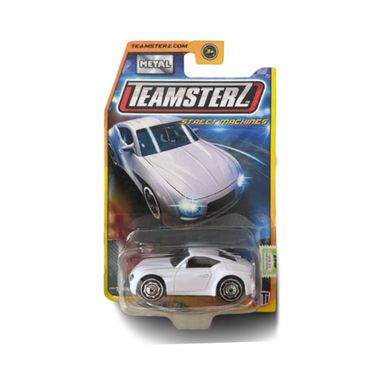Auto Wabro Teamsterz Metal Street Machines Blanco TM-12B 1 unid