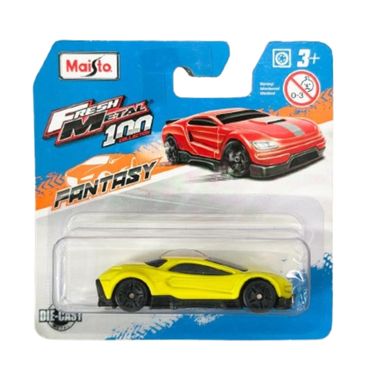 Autos Maisto Fresh Metal Fantasy Amarillo Fluor