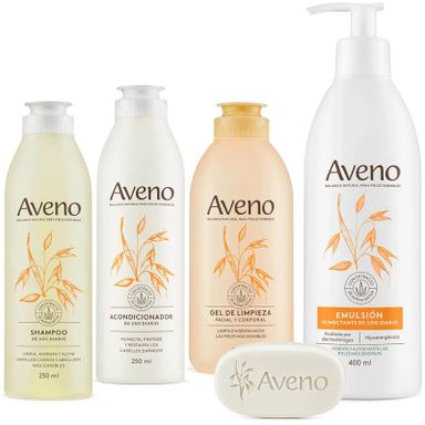 Aveno Combo Cuidado Facial Corporal Para Pieles Sensibles