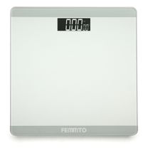 Balanza digital Femmto B01 blanca, hasta 180 kg