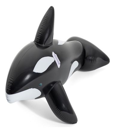 Ballena Orca Inflable Bestway Gigante Flotador Colchoneta C
