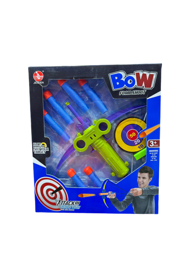 BALLESTA DE JUGUETE BOW Maiz flor azul