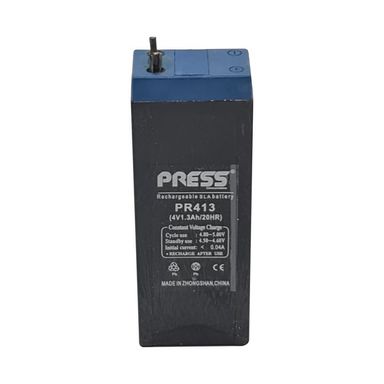 BATERIA DE GEL DE 4V 1.3 AH PRESS
