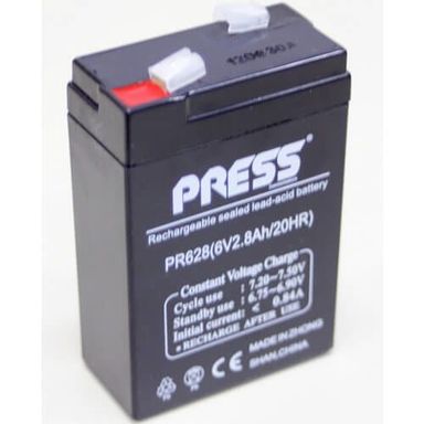BATERIA DE GEL DE 6V 2.8 AH PRESS