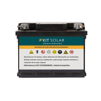 Batería Solar 45 Ah - Plomo Ácido