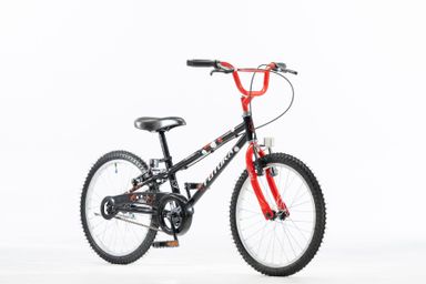 Bicicleta BMX R20" Barracuda Futura negra Aluminio