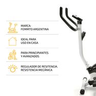 Bicicleta fija femmto deals