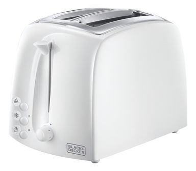 Black+Decker TR21640-AR Tostadora Eléctrica De 2 Rebanadas