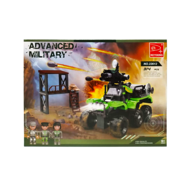 Bloques Militar 314 Piezas Vehiculo