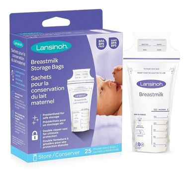 Bolsa Almacenamiento Leche Materna 25un 20435