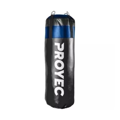 Bolsa Boxeo Proyec 1,20m Lona Vinílica Kick Boxing Pro Azul