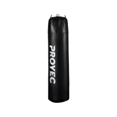Bolsa Boxeo Proyec 1,20m Lona Vinílica Kick Boxing Pro Negro