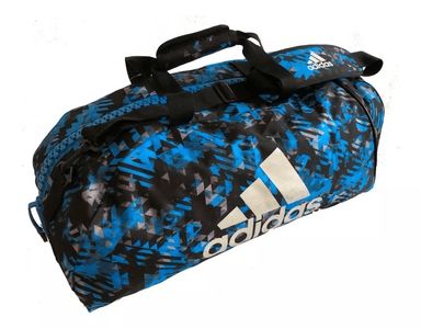 BOLSO MOCHILA DE ENTRENAMIENTO ADIDAS 50 LITROS AZUL CAMUFLADO