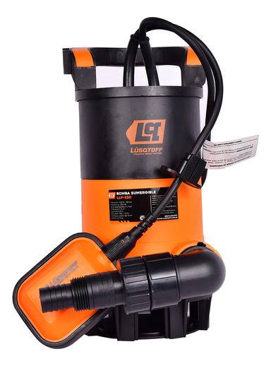 Bomba Sumergible Lusqtoff Agua Sucia Pileta Desagote Sotanos